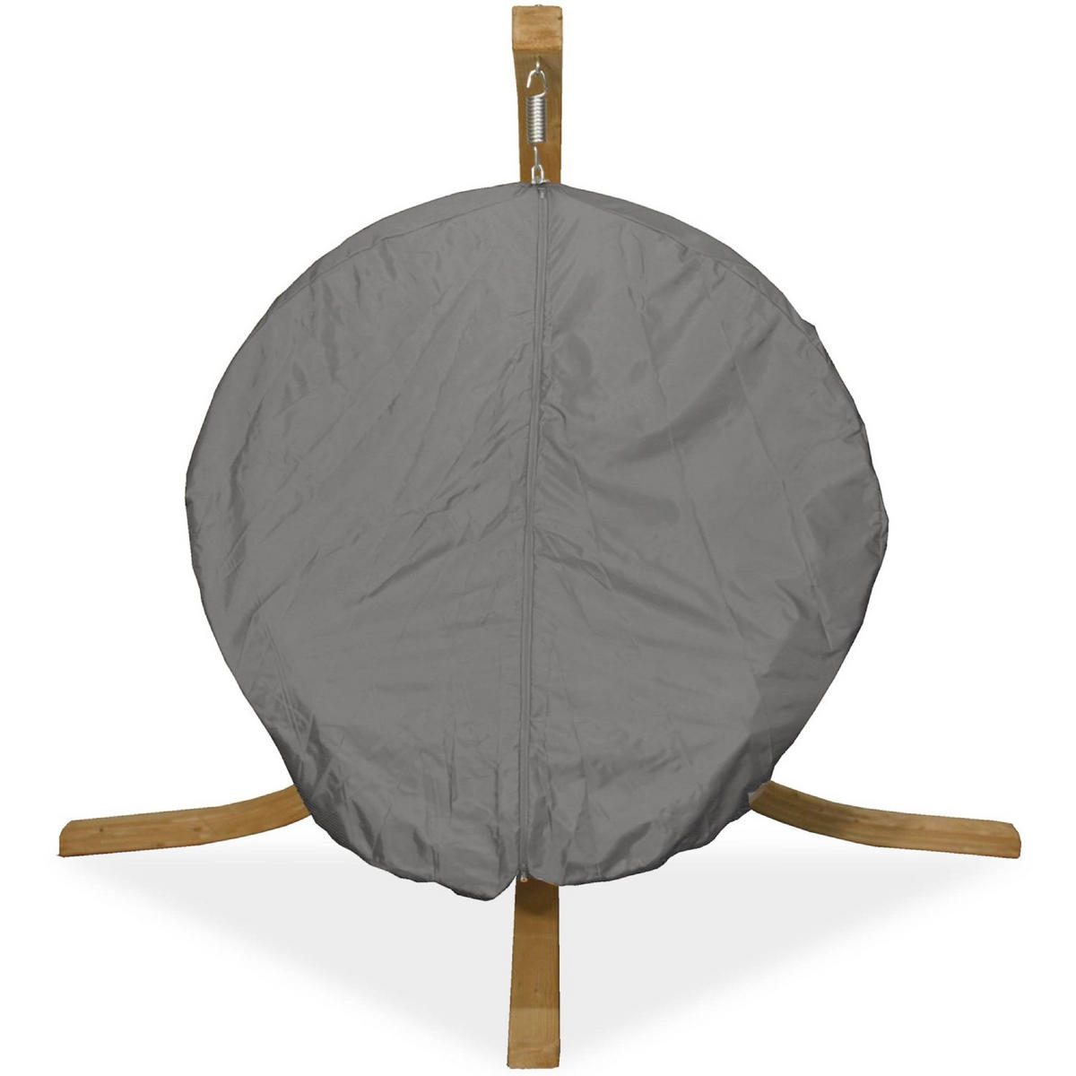 HÄNGESTUHLBEZUG HIGLO ,Grau - Grau, Textil (121/83/121cm) - KONSIMO®