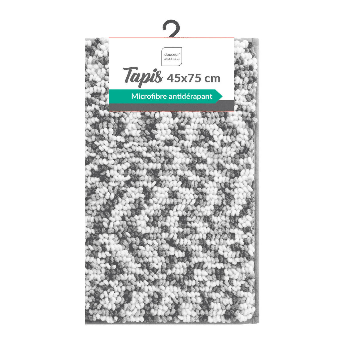 BADEMATTE Friza 45/75 cm - Grau, Textil (45/75cm) - Douceur d´intérieur