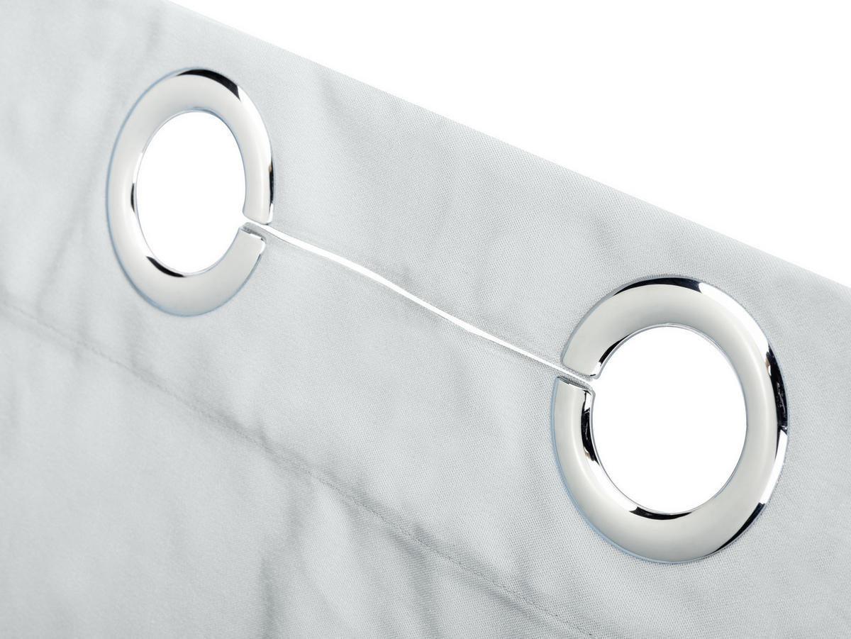 DUSCHVORHANG Polyester - Grau, Textil (180/200cm) - Tom Tailor