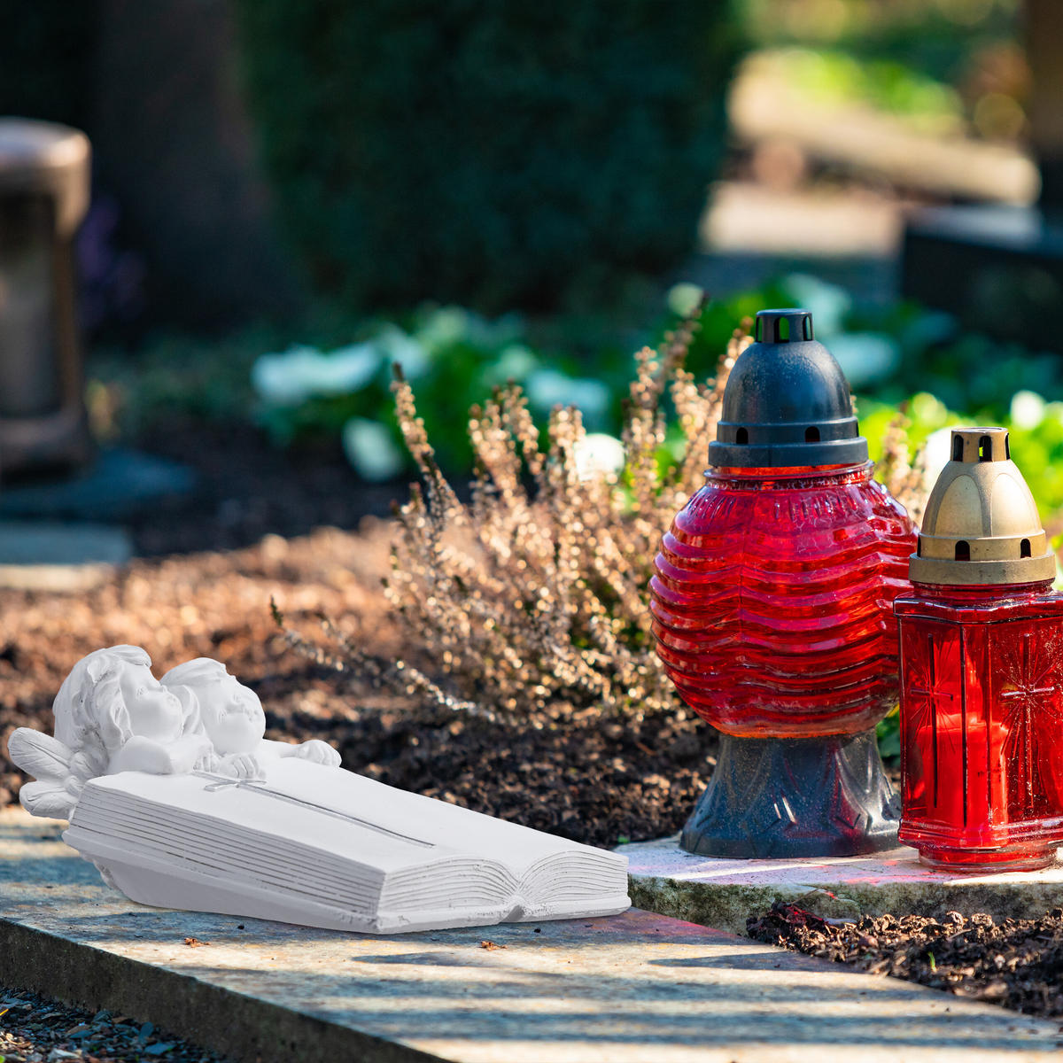 GRABENGEL - Weiß, Kunststoff (20/10/20cm) - Relaxdays