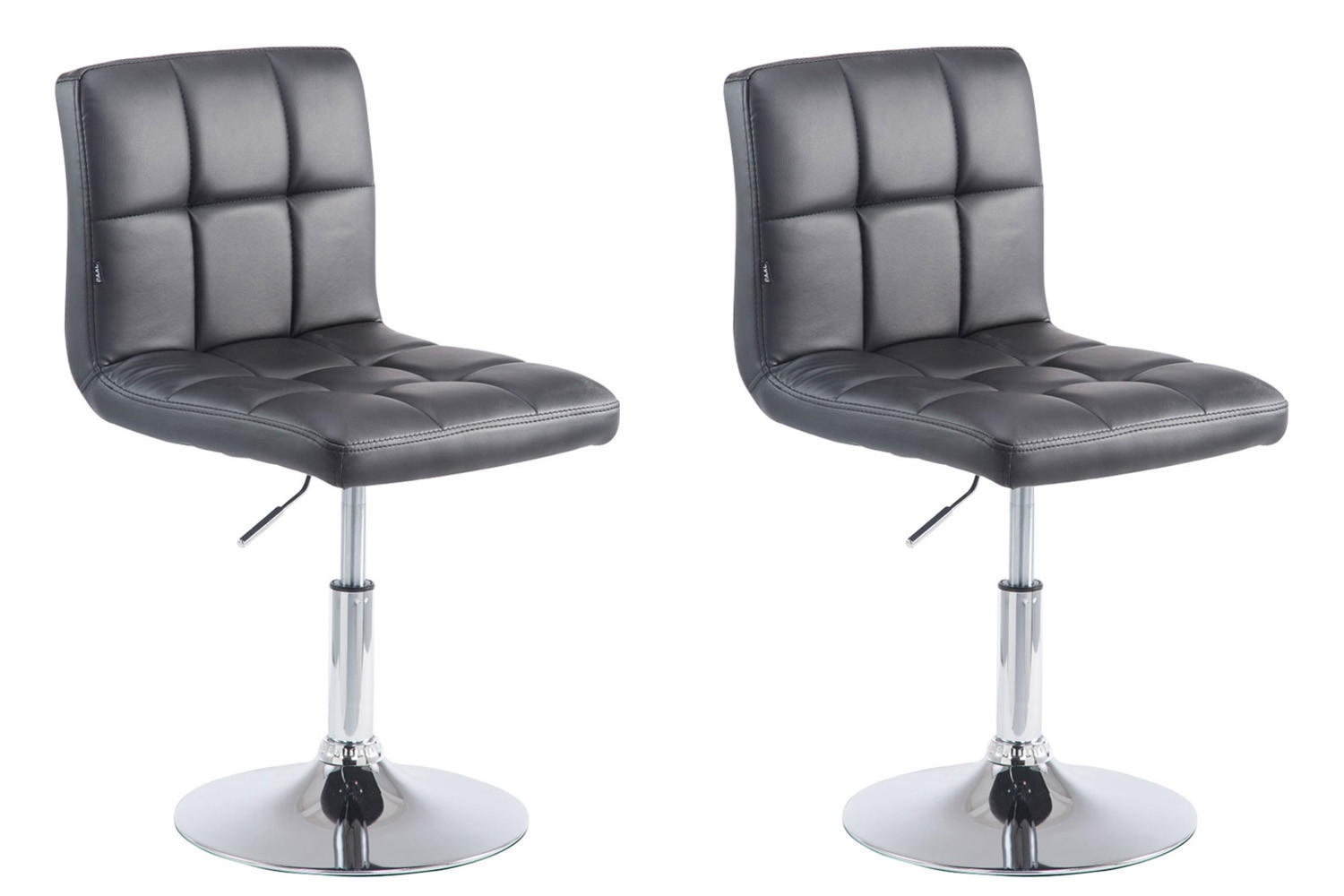 Deluke Barhocker Schwarz 44x74x49 cm