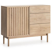 KOMMODE HARMA,Eichefarben - Eichefarben, Holzwerkstoff (106/84/37cm) - KONSIMO®