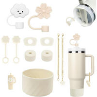 TRINKFLASCHEN-ZUBEHÖR Set 11-teilig Creme Tonal - Creme, Kunststoff (13.5/2.6/14.6cm)