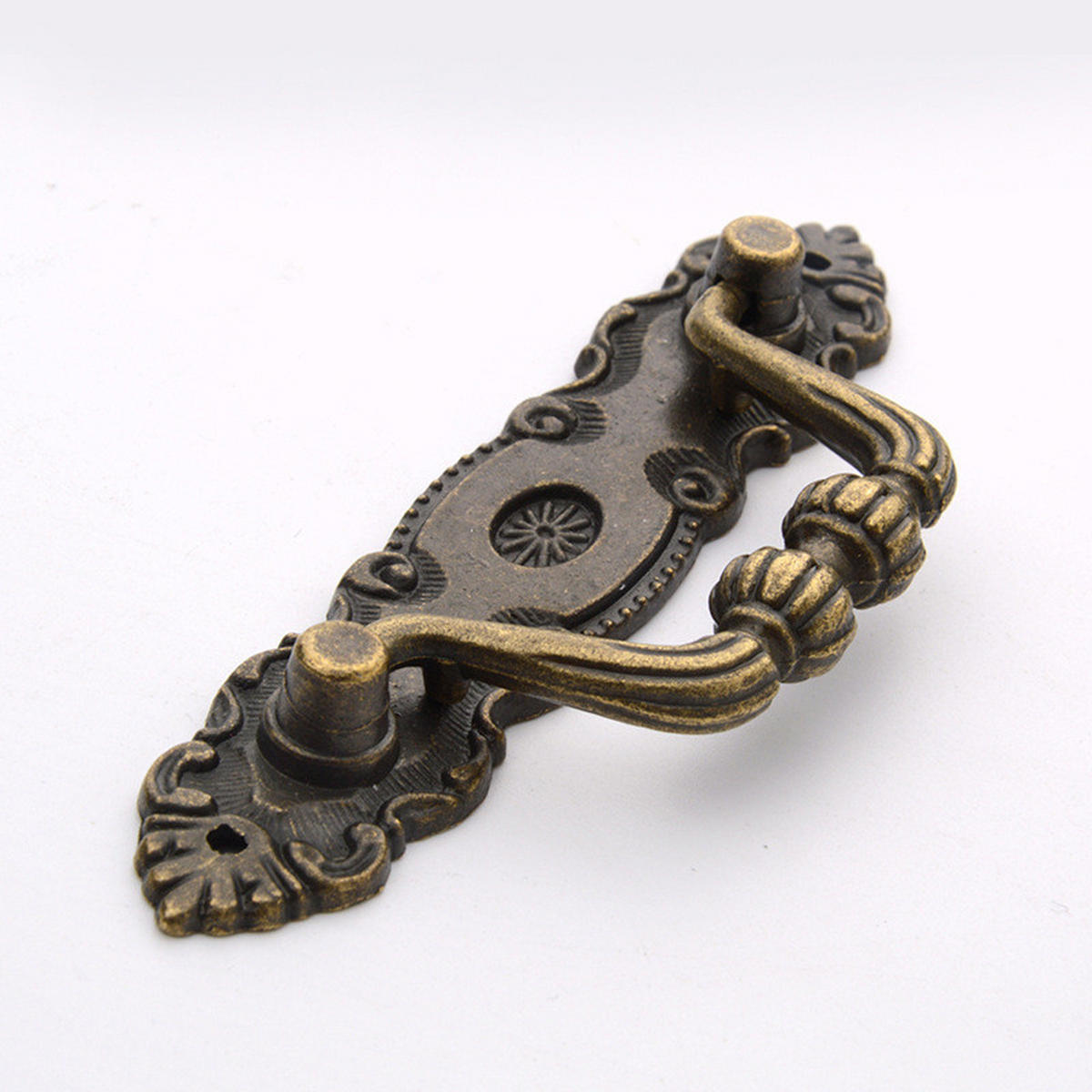 MÖBELGRIFF Bronze 2er-Set Zinklegierung - Orange, Metall (2/3.6/10.5cm)