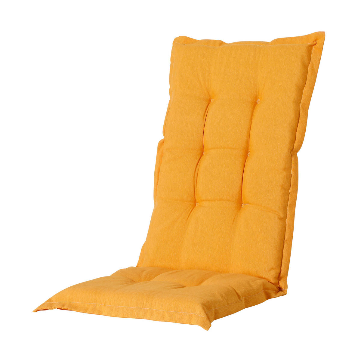 GARTENSTUHLKISSEN Panama 123/50 cm 4er-Set - Gelb, Textil (50/7/123cm) - Madison