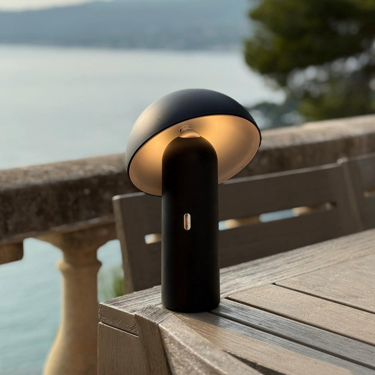 AKKULOSE TOD schwarz - Schwarz, Metall (13.2/13.2/28.2cm) - Lumisky