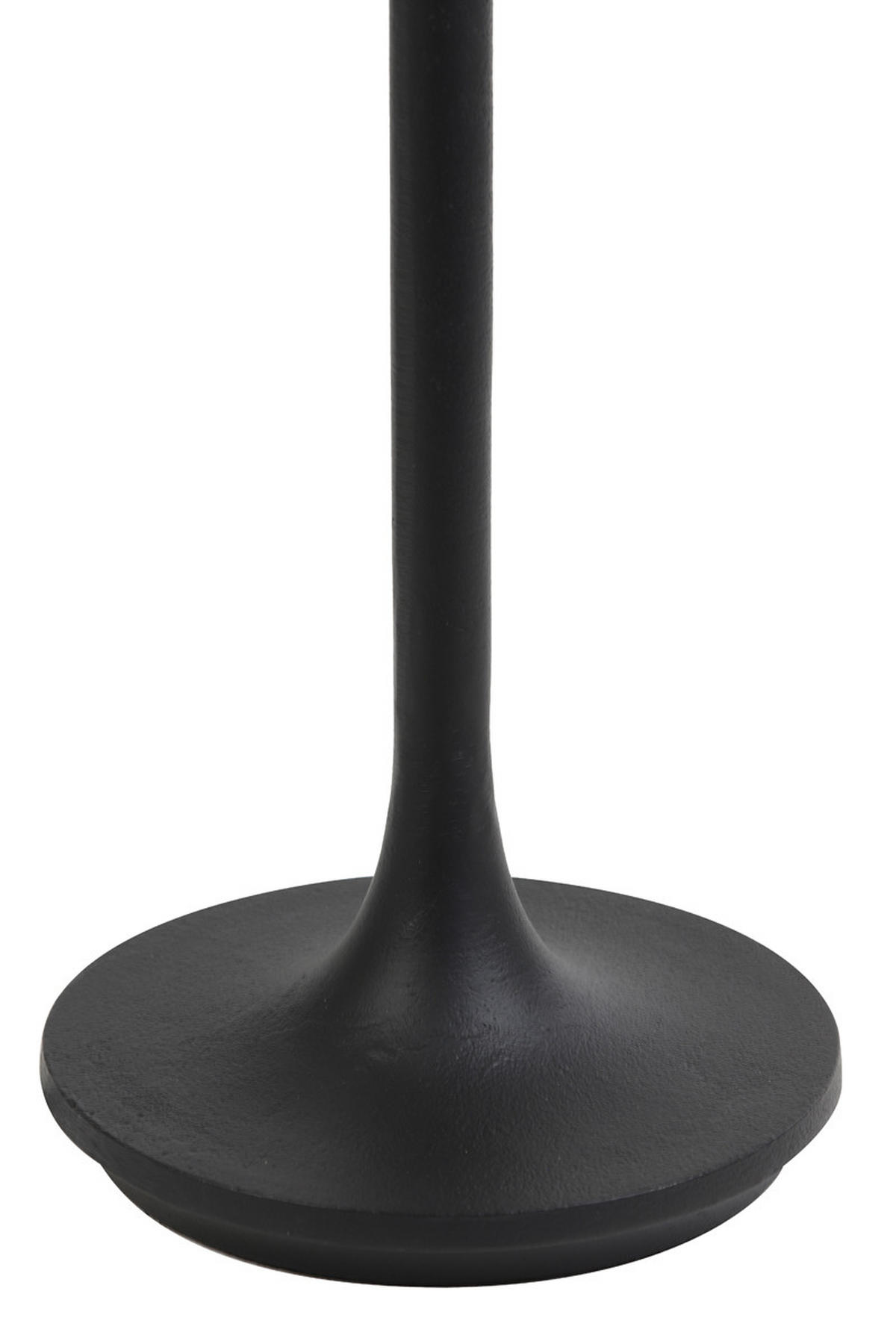 LAMPENFUSS Olando Schwarz Ø18/59 cm - Schwarz, Metall (18/18/59cm) - Light & Living