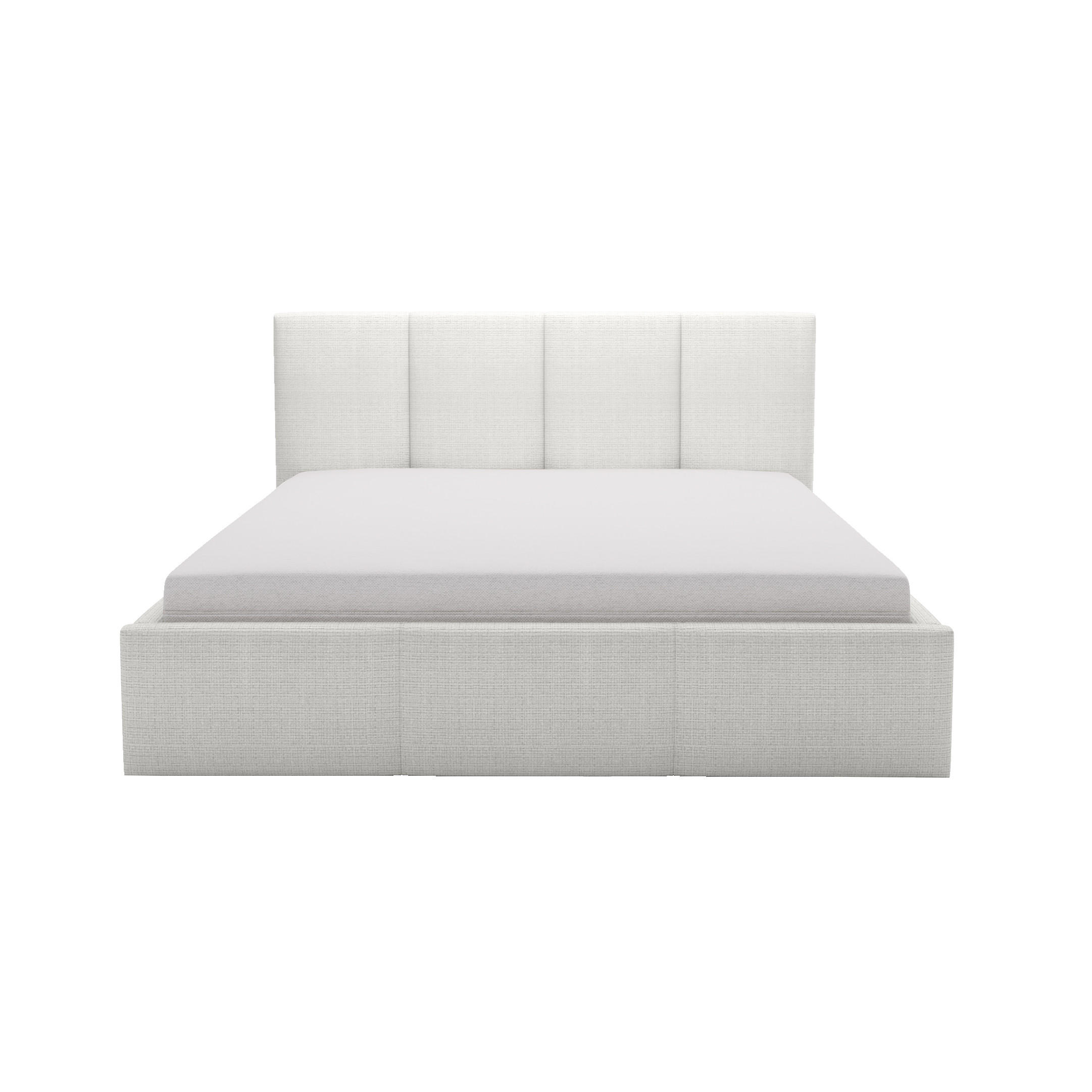 POLSTERBETT Celano Slim 180x200 cm, Weiß - Weiß, Textil (180/200cm) - Fedve