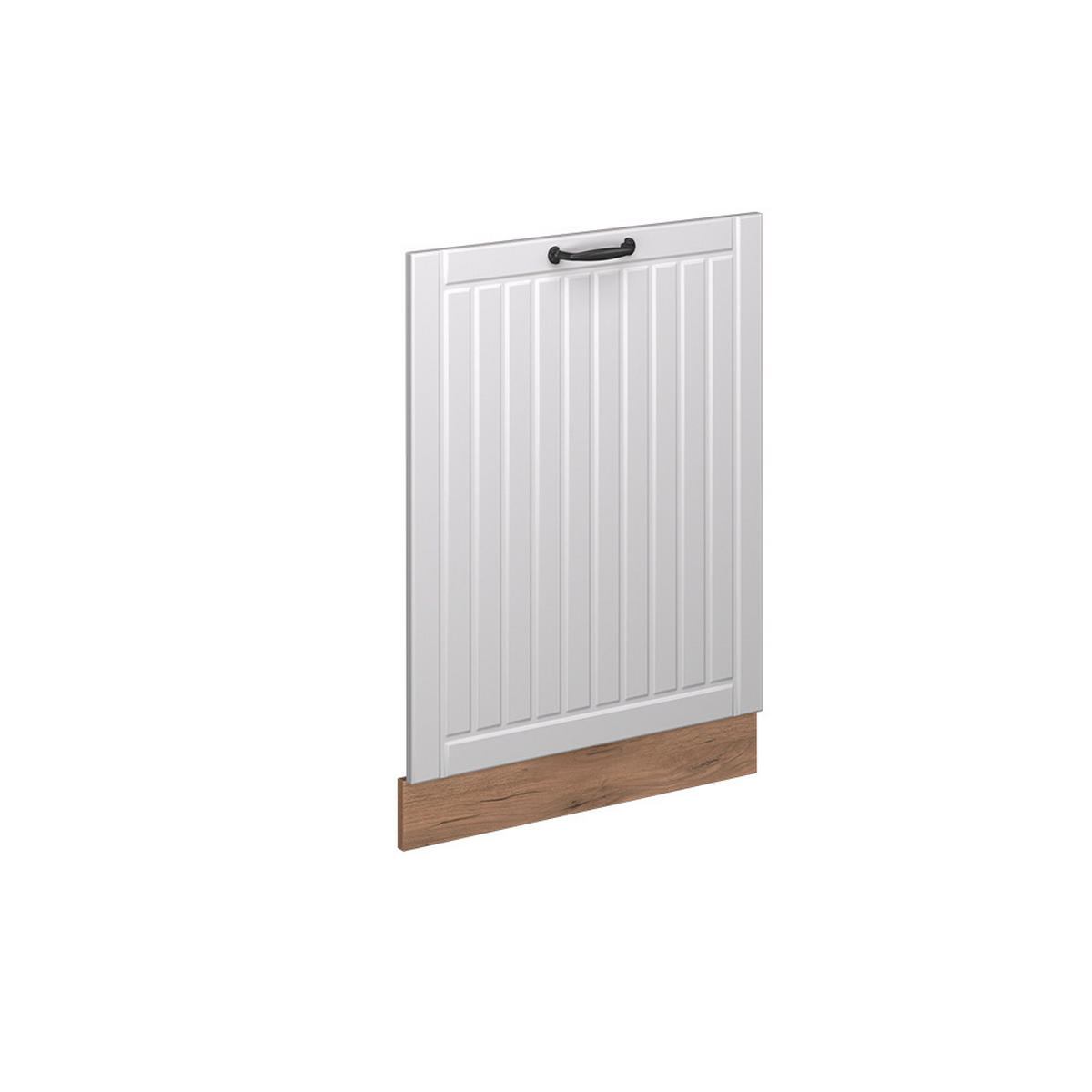 GESCHIRRSPÜLBLENDE Fame-Line Weiß Landhaus 60 cm ohne Arbeitsplatte - Honigeiche/Eiche Wotan, Holzwerkstoff (60/81.8/1.6cm) - Vicco