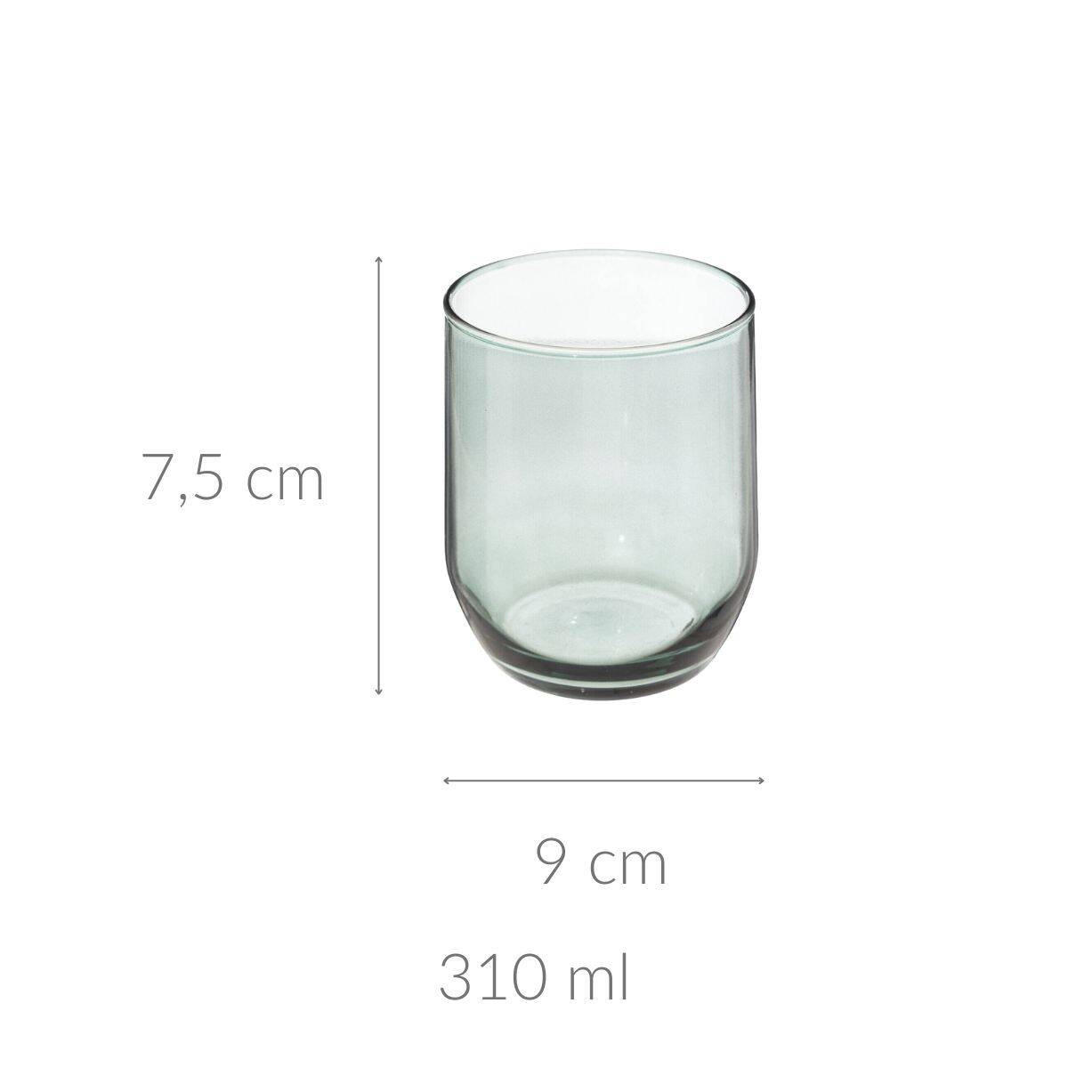 TRINKGLAS 310 ml - Grün, Glas (9.2L) - Secret de Gourmet