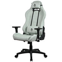 GAMINGSTUHL Torretta SoftFabric™ Perlgrün - Schwarz/Mintgrün, Kunststoff/Textil (70/135/50cm) - Arozzi