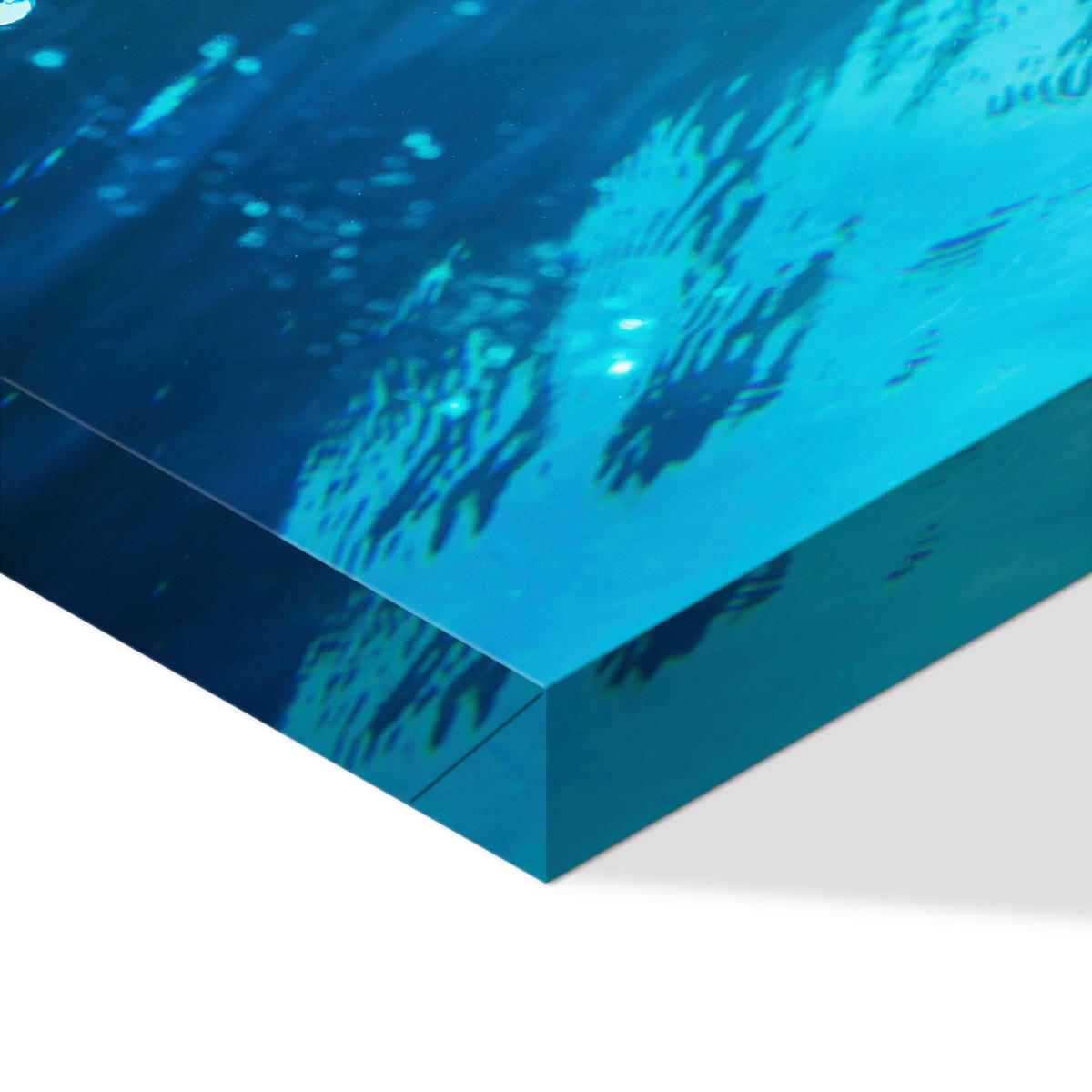 LEINWANDBILD Ozean 3-tlg. 90x60 cm - Multicolor, Holz (90/60cm) - LUMASOUL