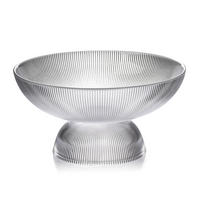 SERVIERPLATTE Modern Kitchen transparent 24.5/13.5/12.5 cm Glas - Transparent, Glas (13.5/12.5/24.5cm) - Mondex