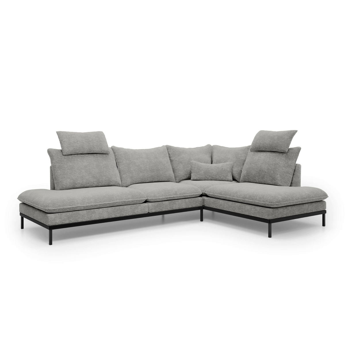 ECKSOFA Leafy Multicolor 293 cm - Multicolor, Textil (293/90/198cm) - Pillovely