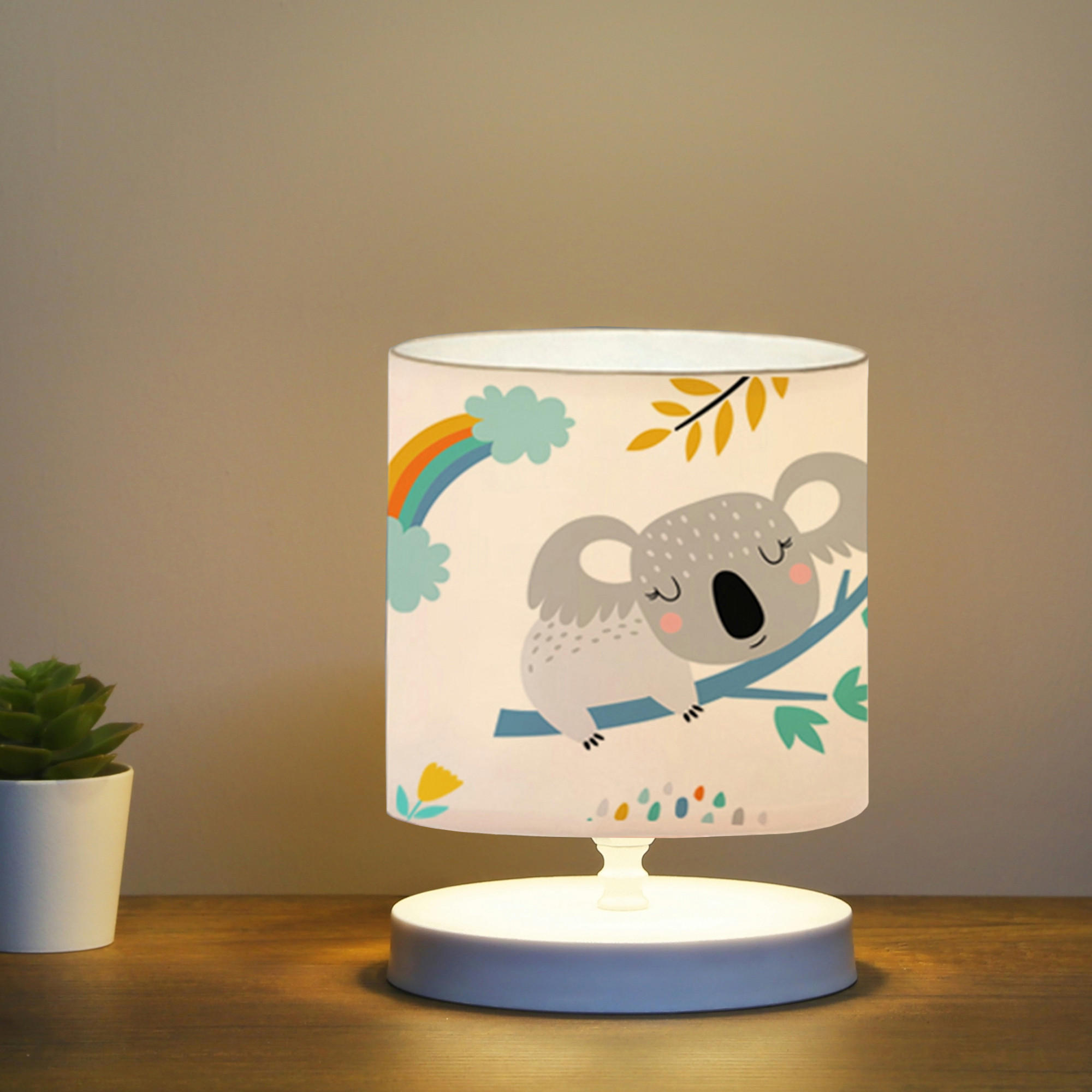 TISCHLEUCHTE Maidstone - Grau, Kunststoff (15/15/22cm) - lux.pro