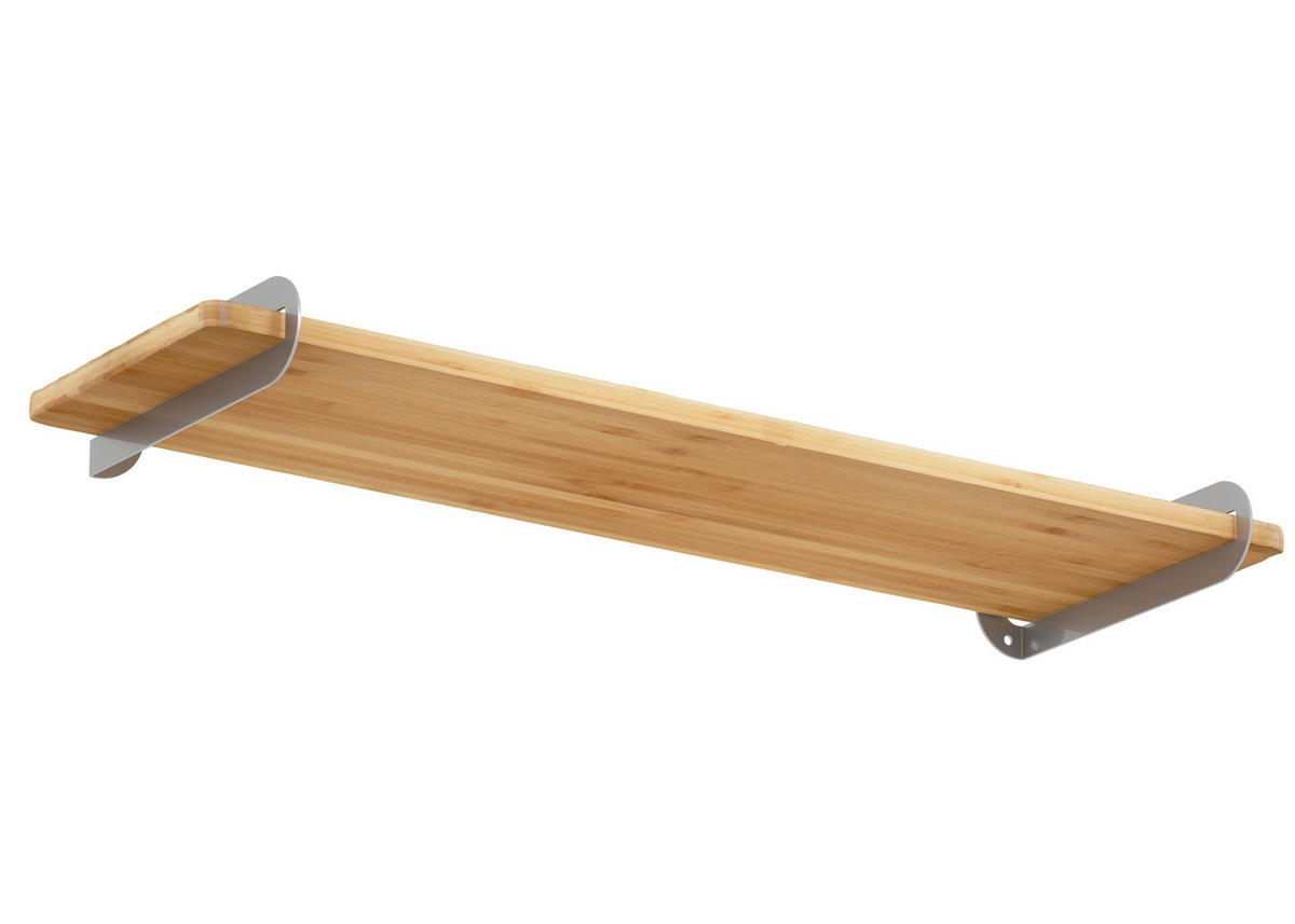 REGALTRÄGER als 2er Set Gina, Stahl in verschiedenen Trendfarben - Grau, Metall (5/6/22cm) - Alberts