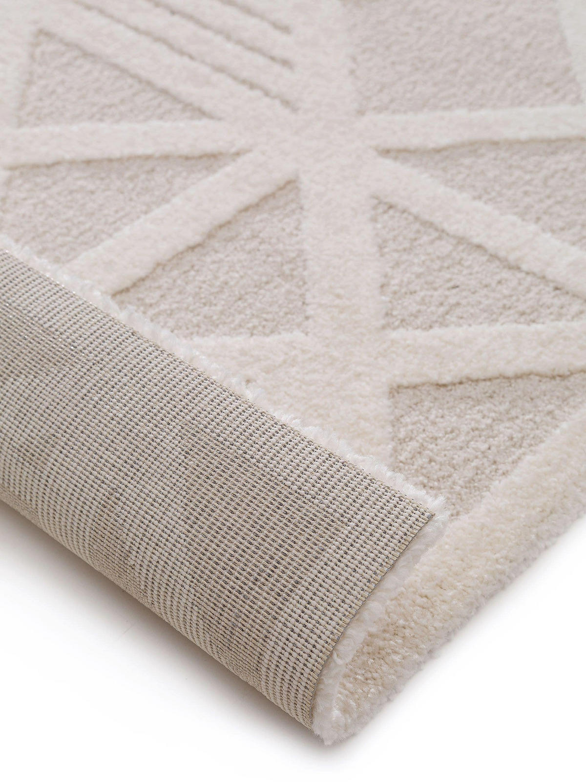 TEPPICH Eve Cream/Beige 200x290 cm - Creme, Textil (200/290cm) - benuta Nest