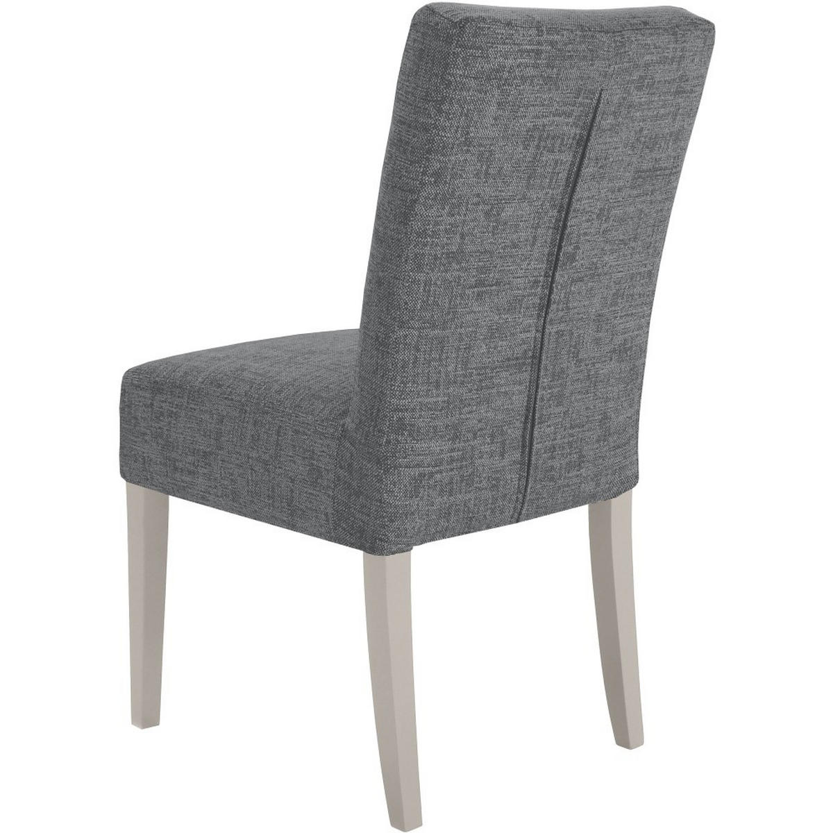 STUHL FREYA mit kaschmirfarbenen Holzbeinen, Polsterstuhl, Dunkelgrau - Kaschmir/Dunkelgrau, Holz (47/94/42cm) - Beautysofa