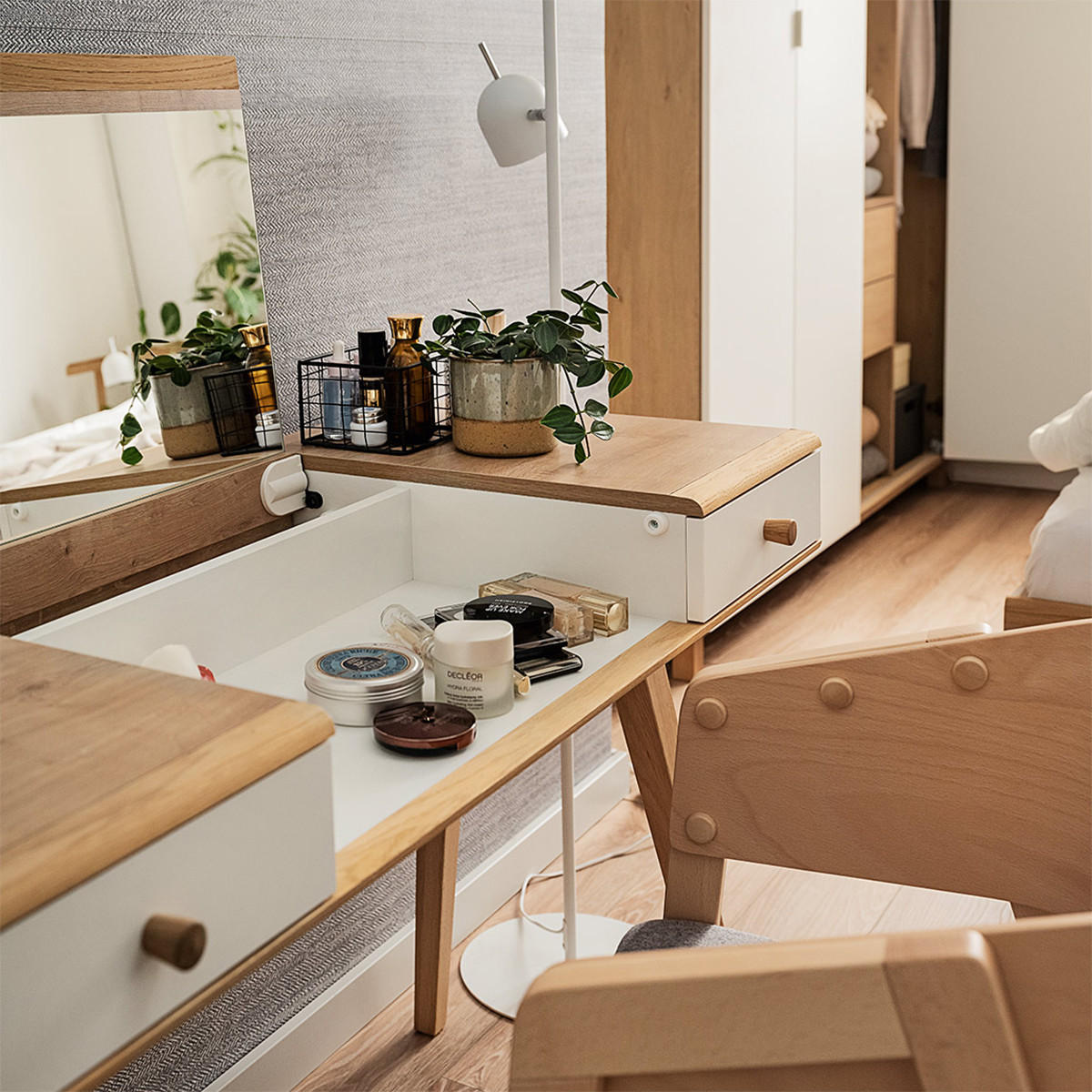 SCHREIBTISCH weiß - Weiß, Holzwerkstoff (50/76/120cm) - Petits-meubles