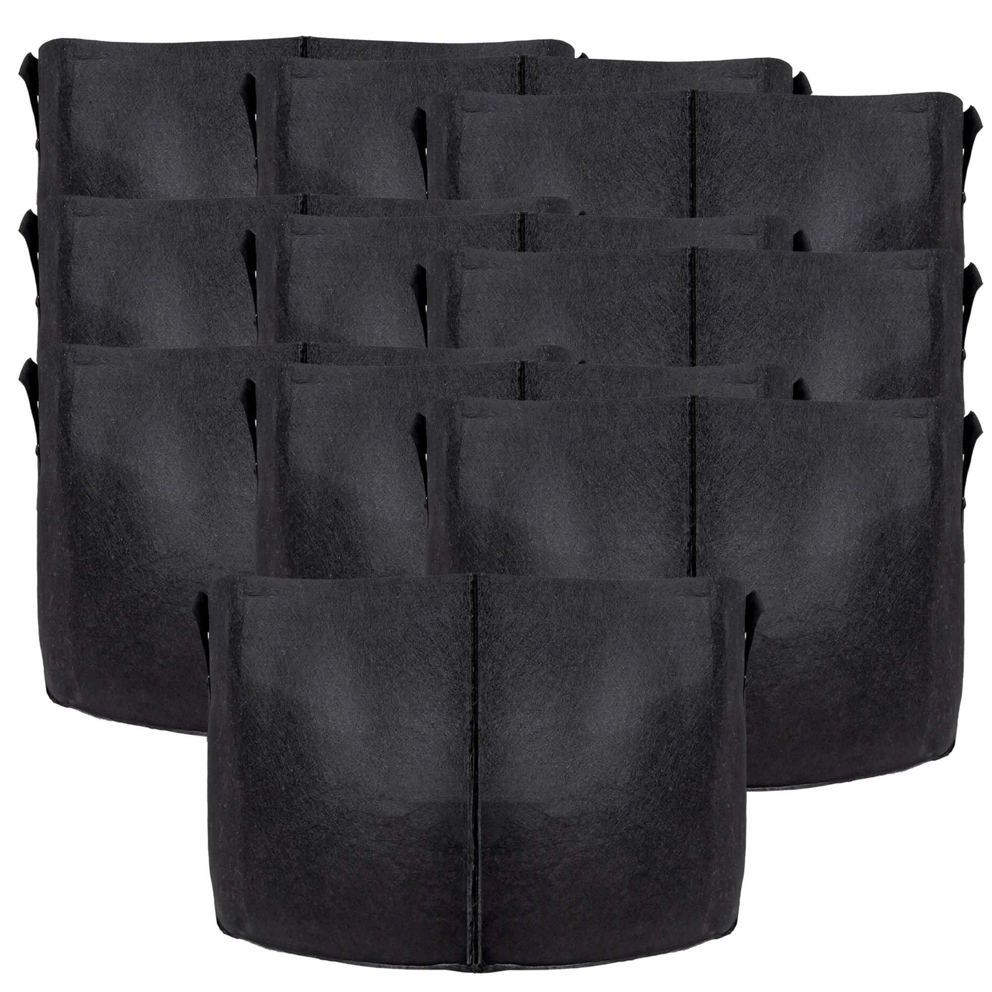 Intirilife Pflanzsack Schwarz
