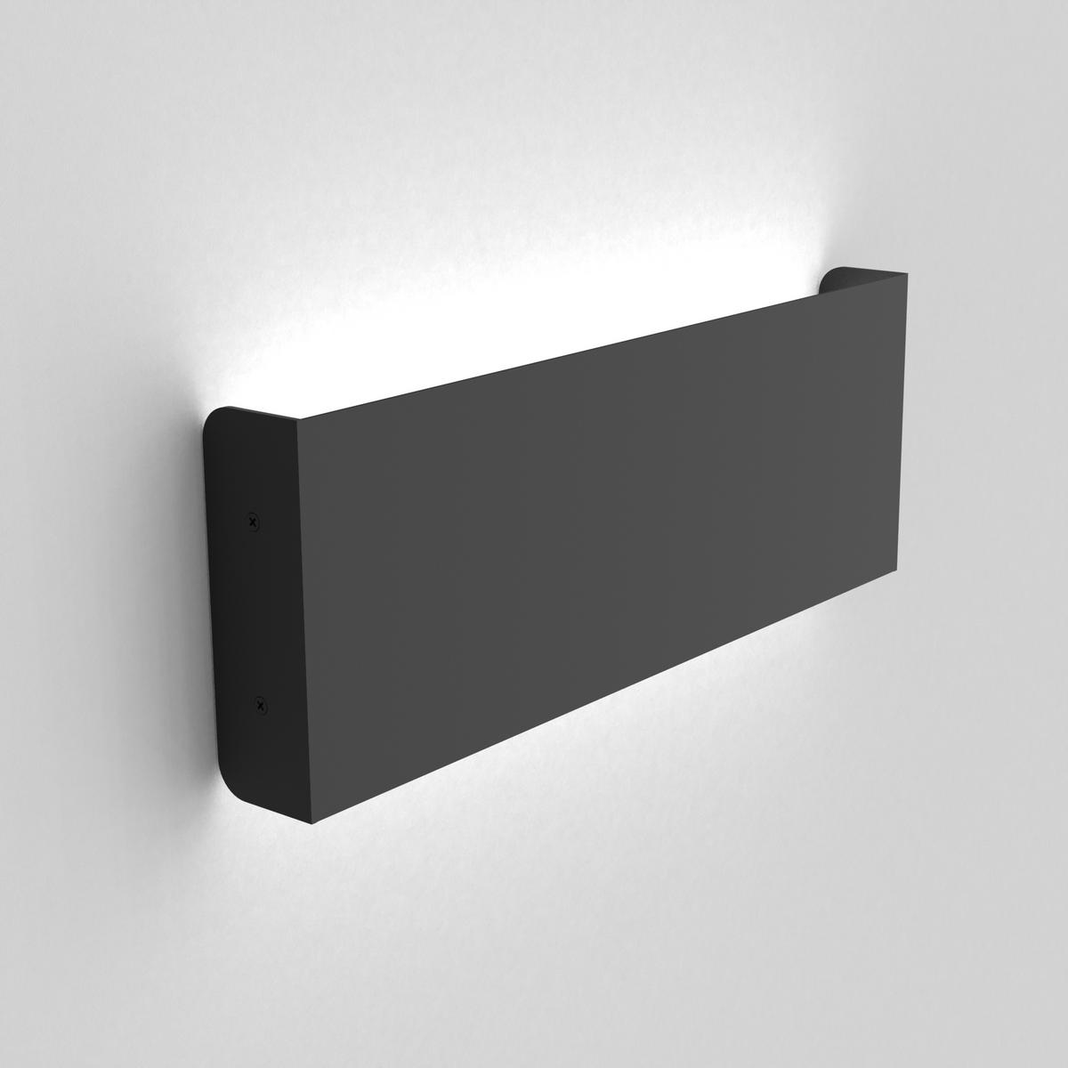 LED-WANDLEUCHTE - Schwarz, Metall (29/11/3.6cm) - Lumicom