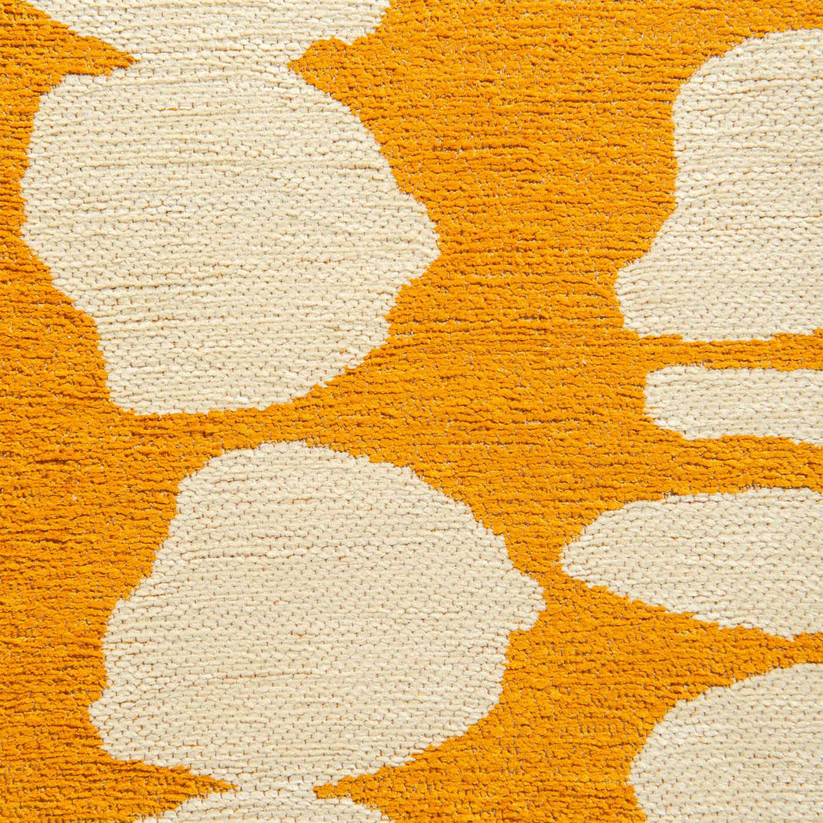 TEPPICH Lou Ice In Pumpkin 170/240 cm - Gelb, Textil (170/240cm) - Lola&Moi