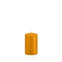 STUMPENKERZEN Natur Ø 68 x 100 mm, 12 Stück - Naturfarben, Paraffin (7/10cm) - Wiedemann Kerzen