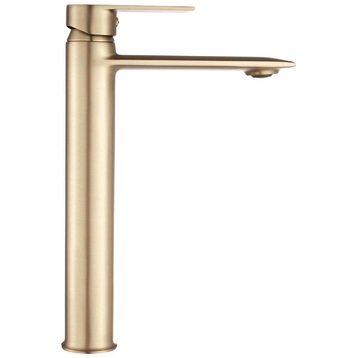WASCHBECKENARMATUR Rea Veneta Brush Gold High - Goldfarben, Metall (4.2/29.5/17.7cm) - REA