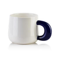 BECHER Basic Nature Blau 13/8.5/8 cm Keramik - Dunkelblau, Keramik (0.25L) - Mondex