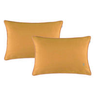 ZIERKISSENHÜLLE DEKOKISSENHÜLLE FUN 2er Set - Gelb, Textil (58/38cm) - Esprit
