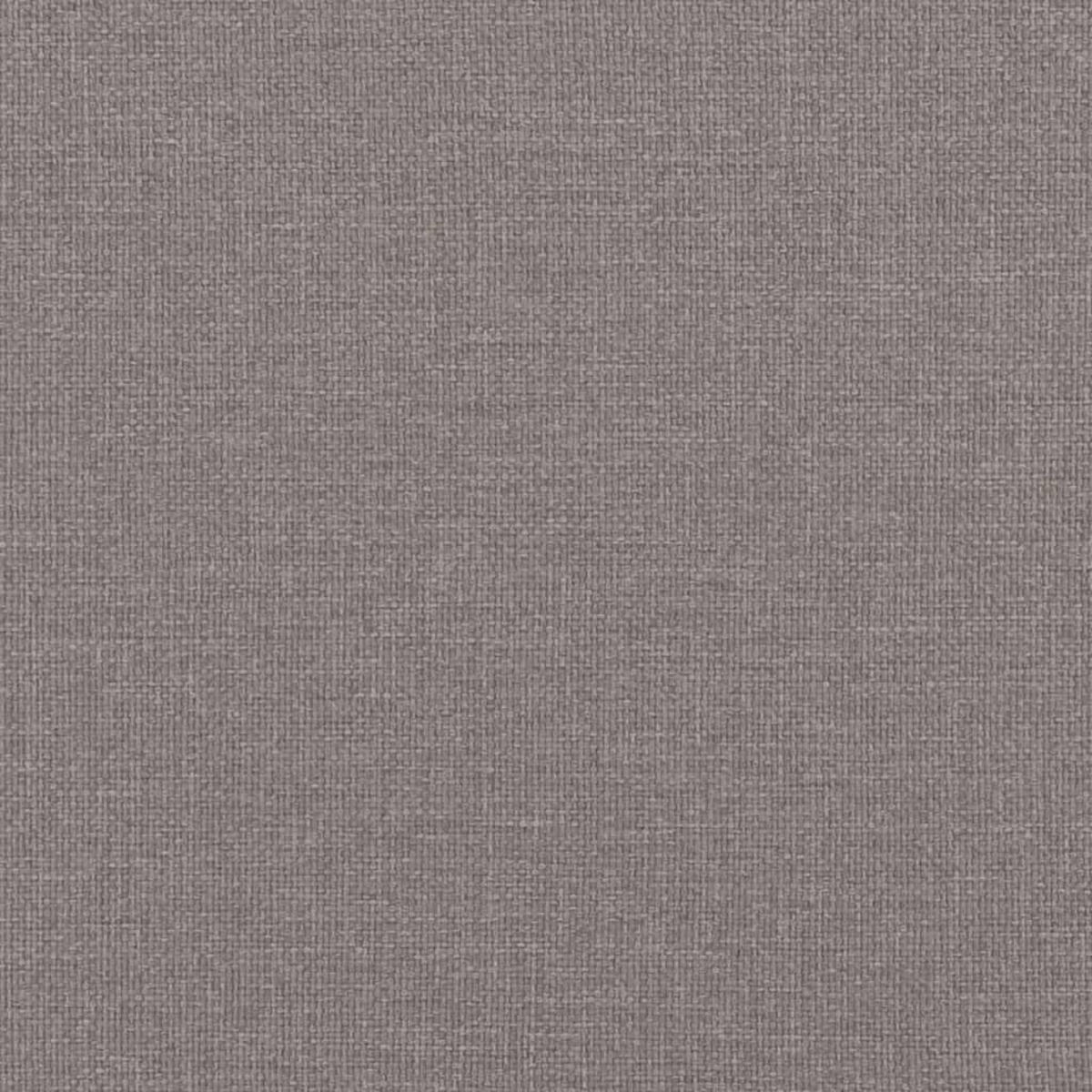 BETTGESTELL Ohne Matratze Taupe 90/200 Cm Stoff - Taupe, Holzwerkstoff (90/200cm) - vidaXL