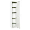 PUTZMITTELSCHRANK Amego HxBxT 180x40x40 cm 4x Fachboden Weiß-Weiß - Weiß, Metall (40/180/40cm) - PROREGAL