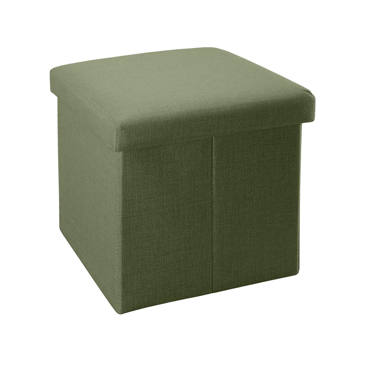 Intirilife Sitzbox Grün 30x30x30 cm