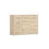 KOMMODE - Highboard IRYS 01 2D4S Artisan - Eiche Artisan, Holzwerkstoff (135/95/45cm) - Möblo