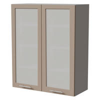 HÄNGESCHRANK Brerra W4S/80 Grau / RAL 1019 graubeige Matt 80 / 32,5 / 96cm - Graubraun/Grau, Holz/Holzwerkstoff (80/96/32.5cm) - Feldmann-Wohnen