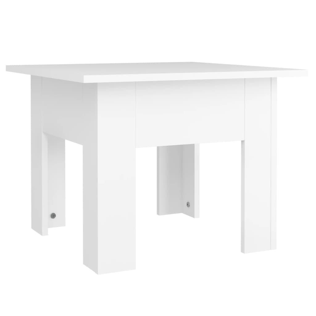 COUCHTISCH Weiß 55x55x42 cm Holzwerkstoff - Weiß, Holzwerkstoff (55/55/42cm) - furnicato