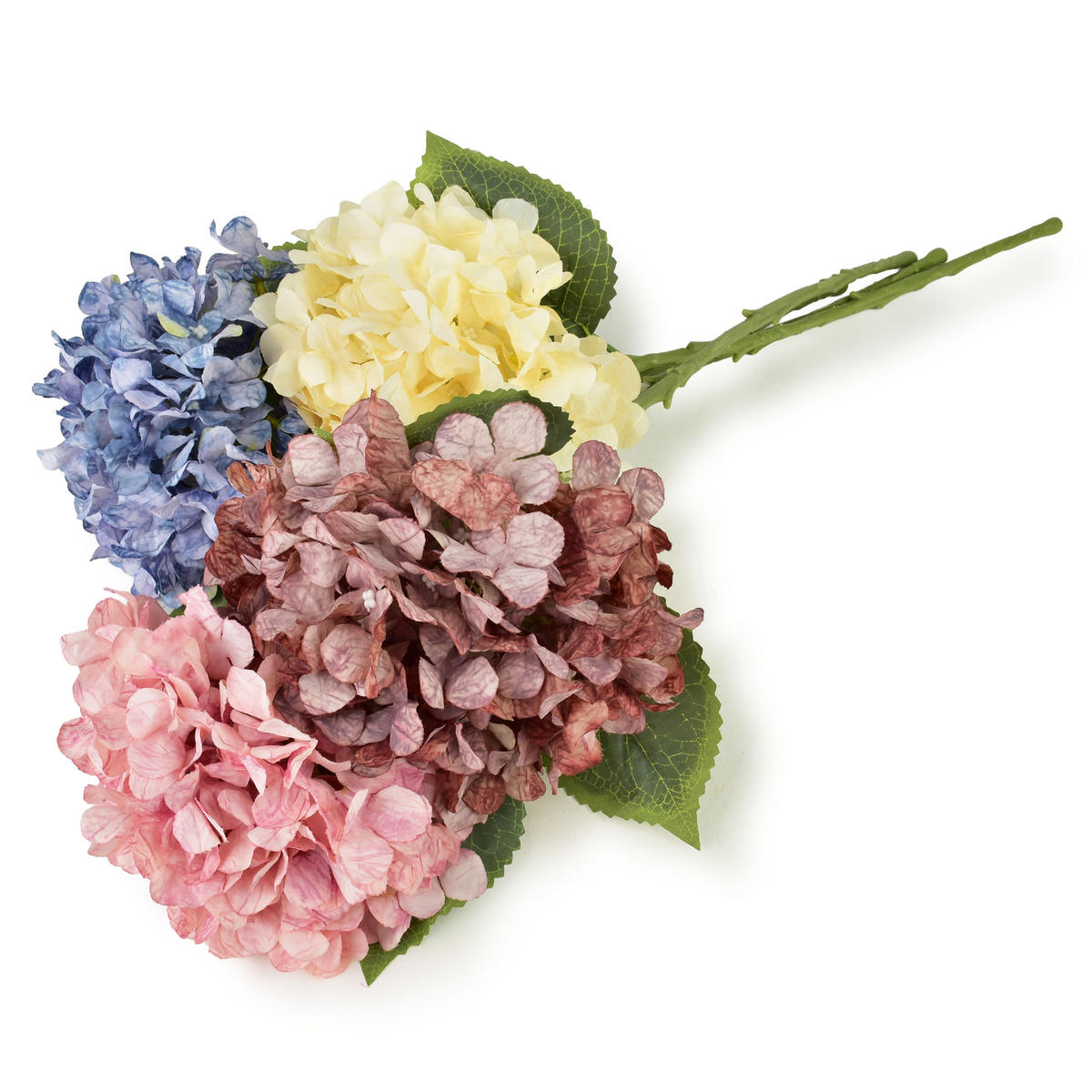 KUNSTBLUME Viridis blau 6/6/53 cm Kunststoff - Blau, Kunststoff (53cm) - Mondex