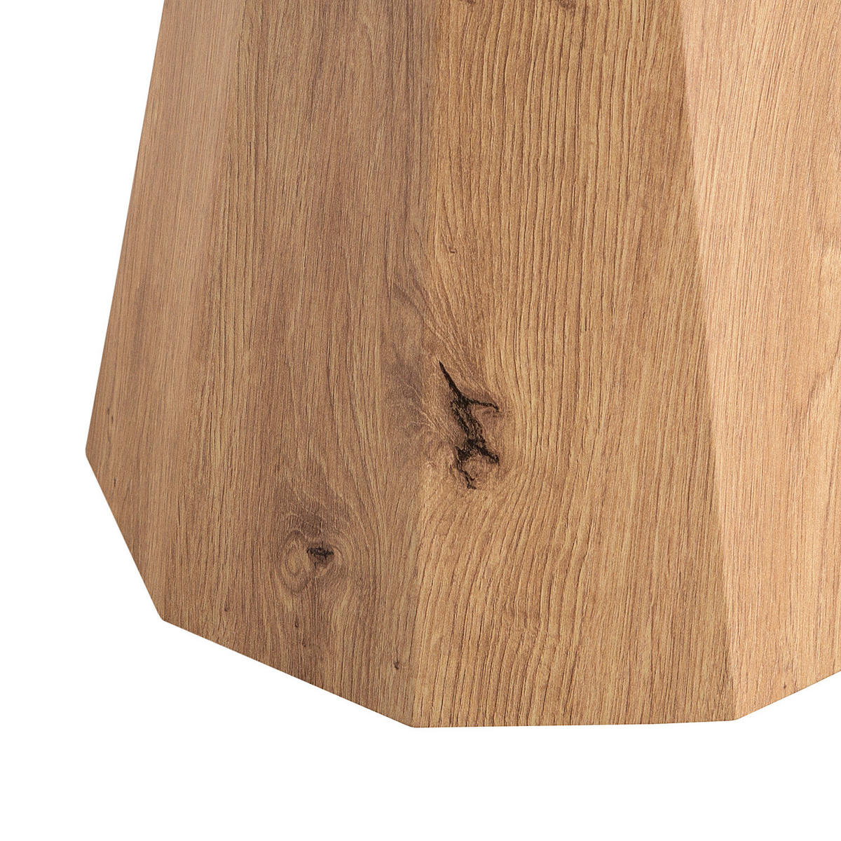 BEISTELLTISCH - Eichefarben/Schwarz, Holzwerkstoff (60/60/45cm) - home24