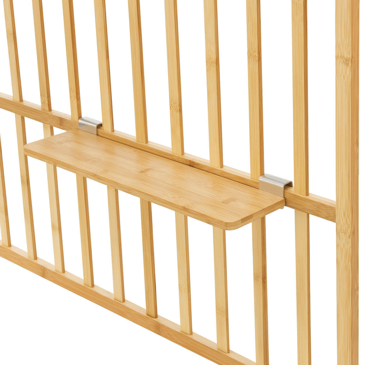WANDREGAL Røst - Naturfarben, Naturmaterialien (80/120/13cm) - [en.casa]
