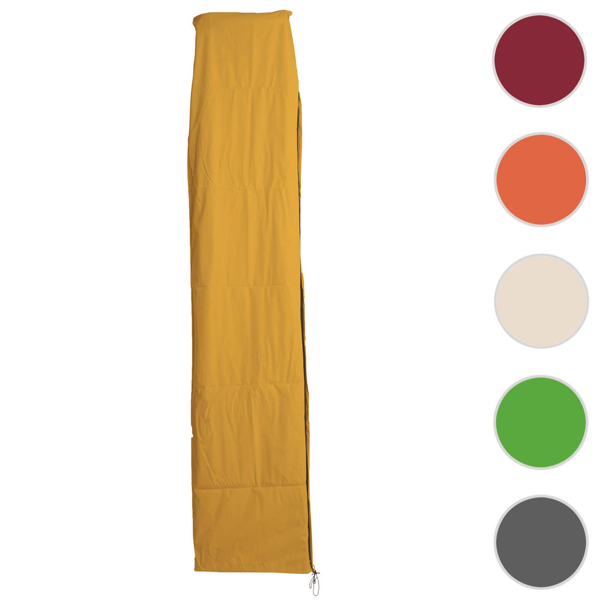 SCHUTZHÜLLE MCW FÜR AMPELSCHIRM BIS 3,5M Gelb - Gelb, Textil (60/265/60cm) - MCW