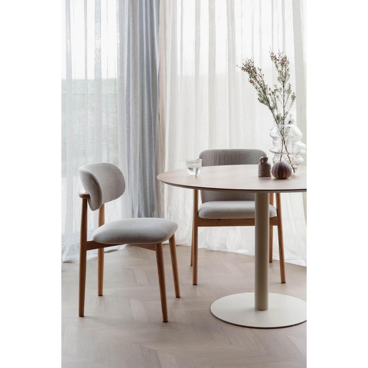 ESSZIMMERSTUHL Elle Beige - 2 er Set - Beige, Kunststoff (45.5/79.5/42.5cm) - Housecraft Living