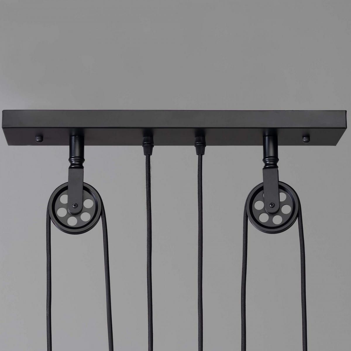 HÄNGELEUCHTE Piattino, Schwarz, 150cm - Schwarz, Metall (88/22/150cm) - KOSILUM