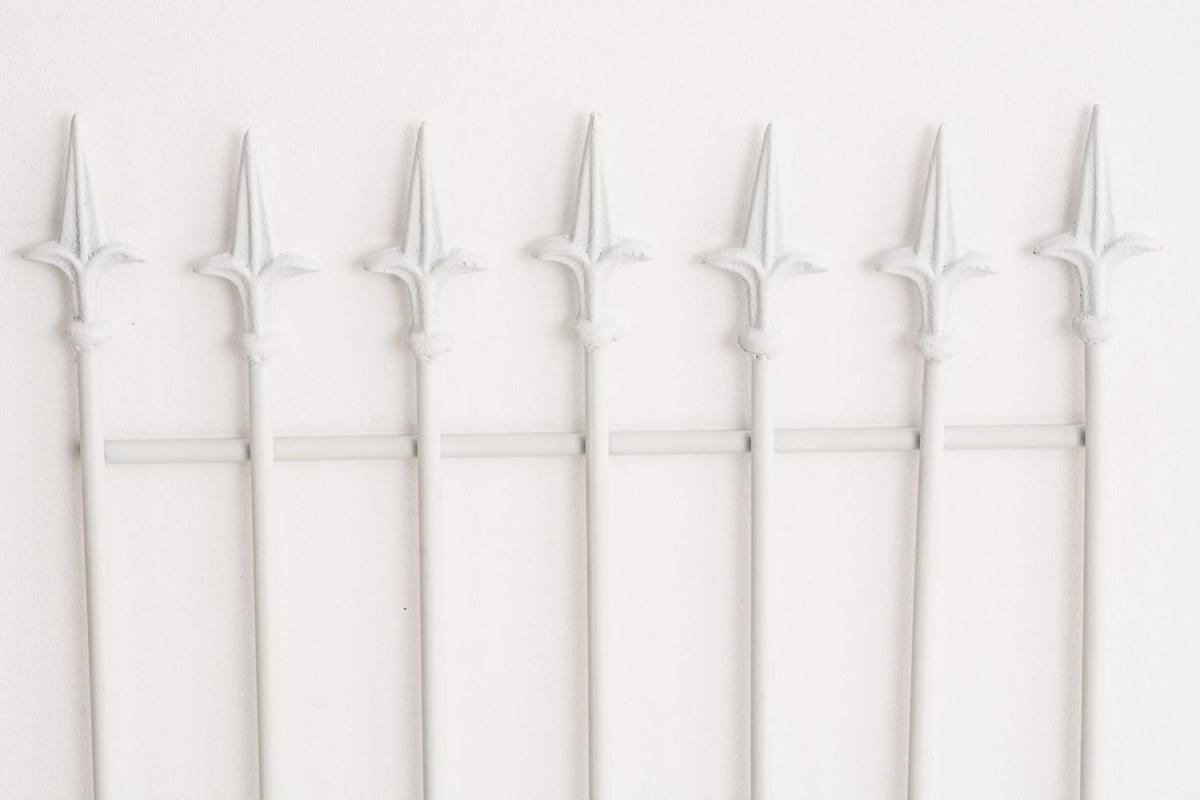 RANKGITTER Metall Weiß - Weiß, Metall (50/100/0.7cm) - CLP