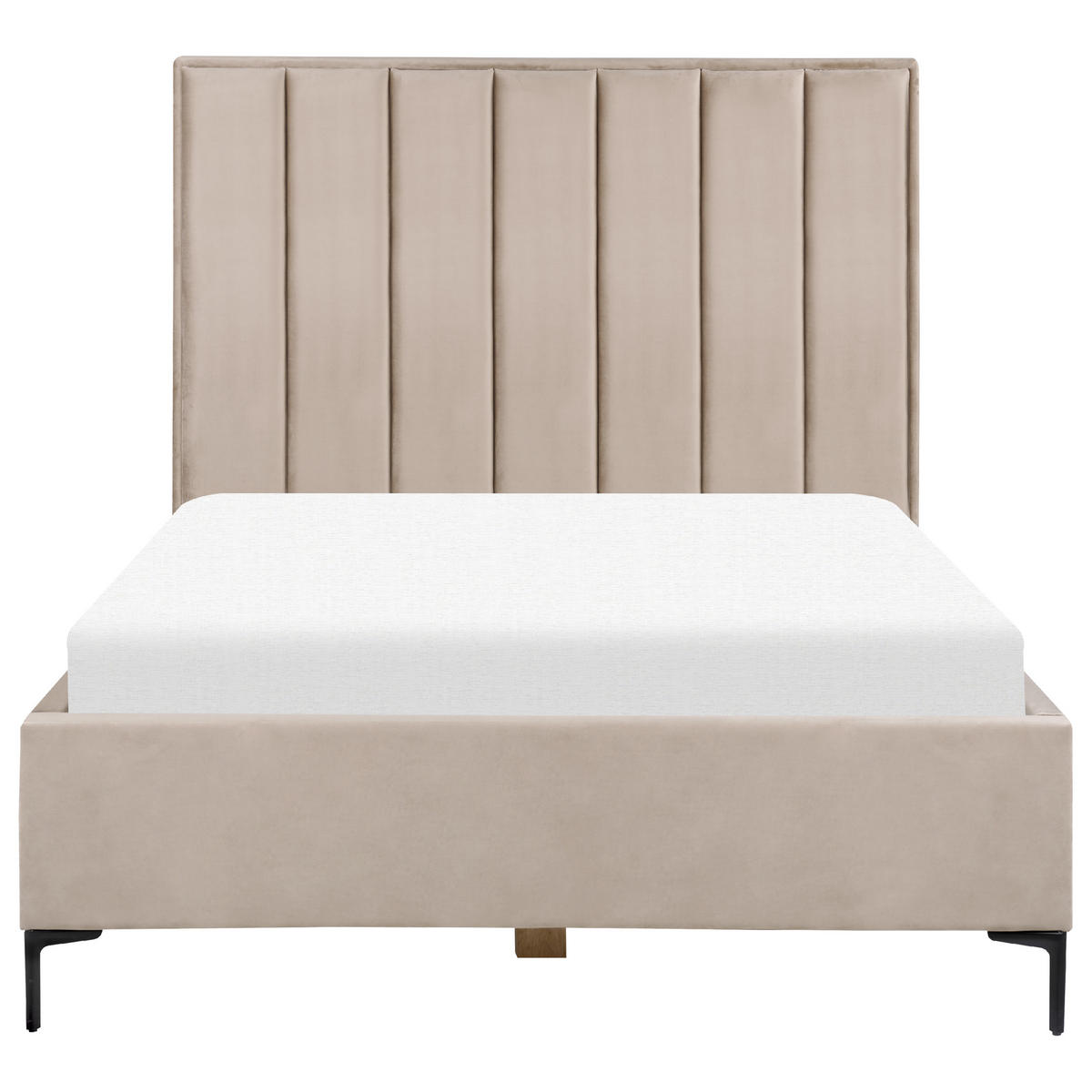 PAT TAPIȚAT 140x200 cm bej Sezanne - taupe, material textil (140/200cm) - Beliani