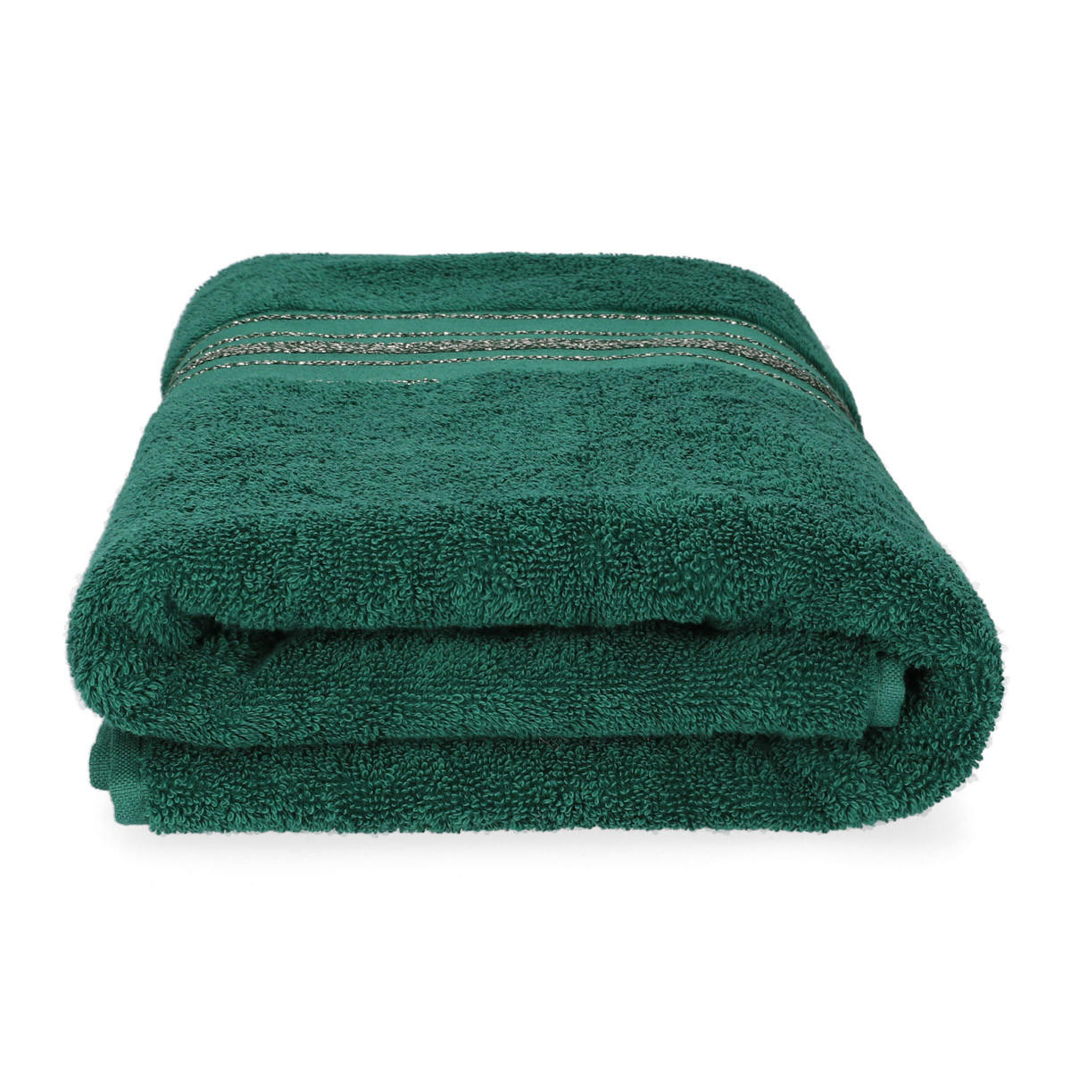 BADETUCH Duke grün 70/130 cm - Grün, Textil (70/130cm) - Homla
