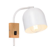 WANDLEUCHTE Marie - Weiß, Metall (13/22/21cm) - Nettlife
