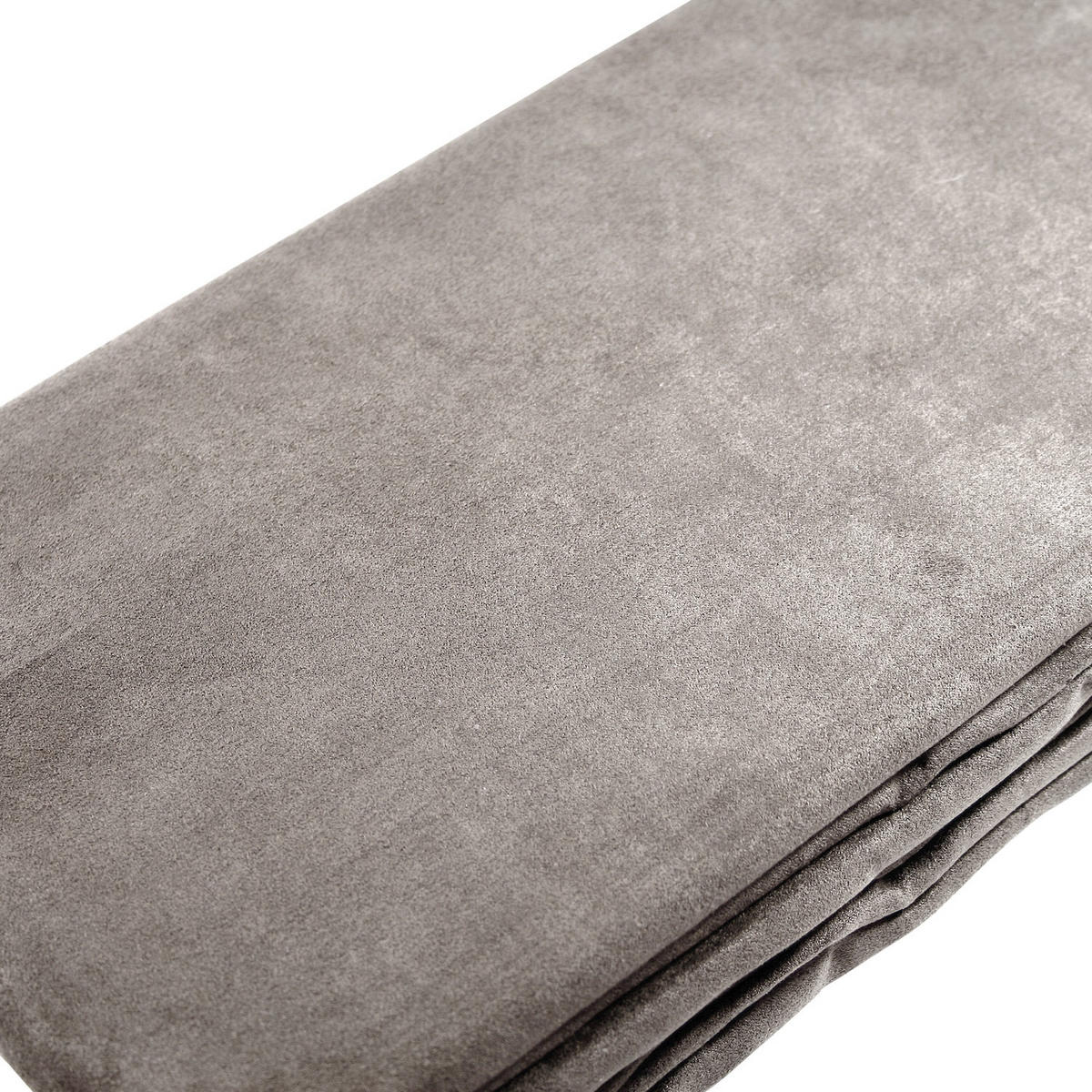 TAGESDECKE Romantica Wildleder Optik 210/280 cm Grau - Grau, Textil (210/280cm) - Beautissu 