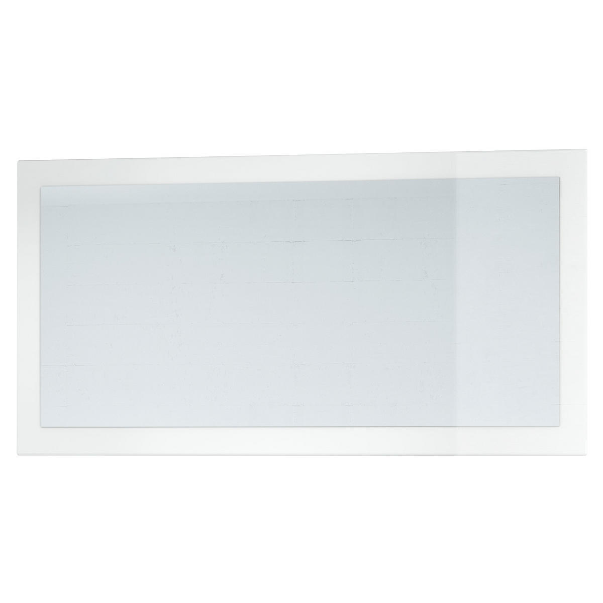 SPIEGEL Lima Weiß Hochglanz - Weiß Hochglanz, Holzwerkstoff (110/52/2cm) - Vladon