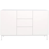 KOMODA Olio 2-dverová 160 cm - biela, kov/kompozitné drevo (160/90/38.6cm) - Selsey