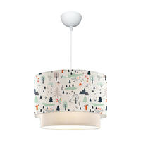 HÄNGELEUCHTE Lurgan - Weiß, Textil (30/30/70cm) - lux.pro
